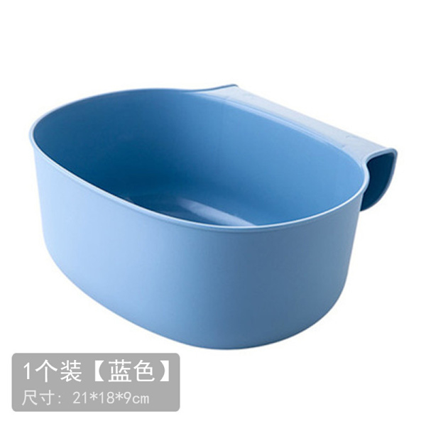 Hanging Trash Can for Kitchen, Waste Container, Food Container, Plastic