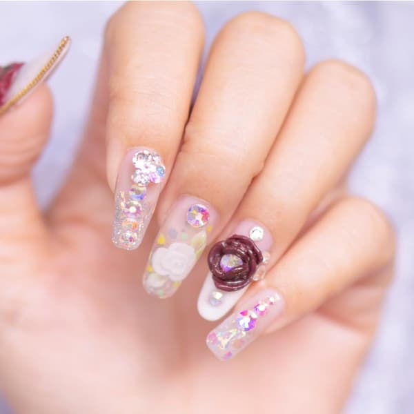 Hot-Fix Rhinsten, Glas Flatback Krystaller, 1.440 Stykker Til DIY Tøj, Sko Og Tilbehør, Lilla, SS16 3,8–4mm