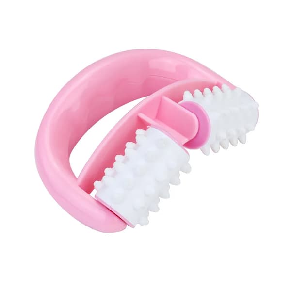 Mesoterapi håndholdt rulle massager skønhedsværktøj pink