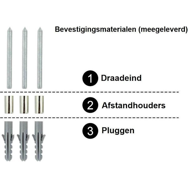 Moderne #Sort #Husnummer #Nr.1 - 125mm