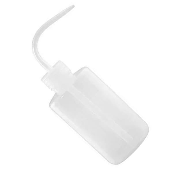 250 ml Small Watering Can Squeeze Bottle with Bent Spout Transparent Thickened Water Pot