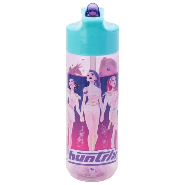 K-Pop Demon Hunters -vesipullo pillillä 540 ml – BPA-vapaa Tritan-pullo