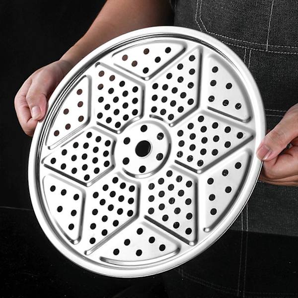 Steaming Sheet for Kitchen 24/26/28/32/34/36 cm, Multi-specification Steaming Rack for Restaurant Kitchen E