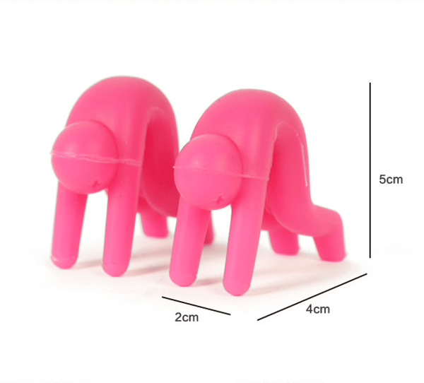 Lid holder old man, keep the lid slightly ajar to avoid overcooking - Black Black Svart black