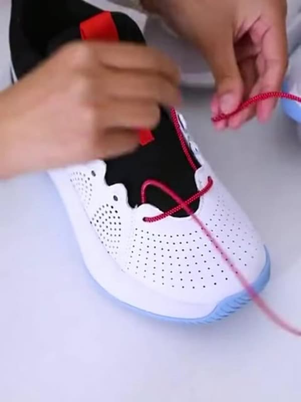 Elastiske snørebånd, 4 par, uden binding, snørebåndsløse kraftige til sneakers, voksne og børn