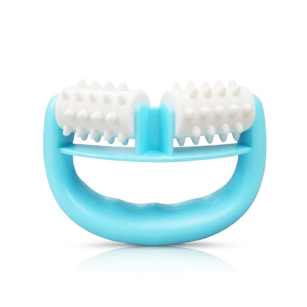 Mesoterapi håndholdt rulle massager skønhedsværktøj blue