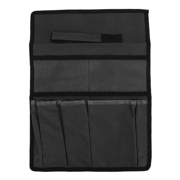 Foldable 600D Oxford Garden Tool Storage Bag Multiple Pockets Portable Outdoor Gardening Black