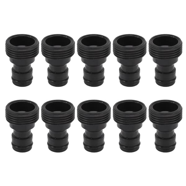 Versatile Quick Connector for Hoses, Premium Plastic Hose Coupling for Various Garden Needs, Affordable Package for Outdoor Irrigation