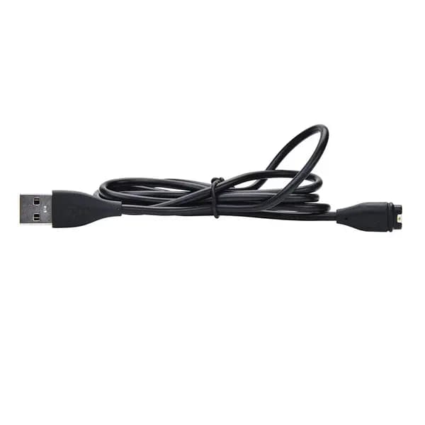 Garmin klockladdningskabel 2-pack, snabbladdande USB-kabel för Fenix Forerunner Venu Vivoactive Vivomove, svart Thick-A mouth Jiaming