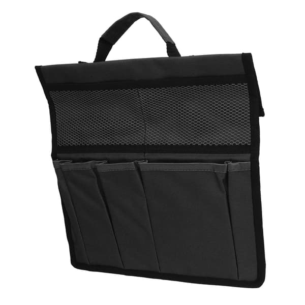 Foldable 600D Oxford Garden Tool Storage Bag Multiple Pockets Portable Outdoor Gardening Black