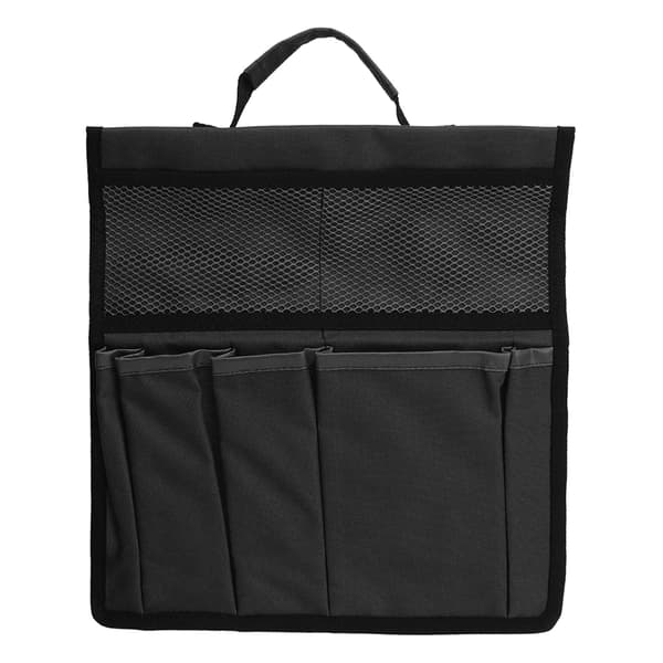 Foldable 600D Oxford Garden Tool Storage Bag Multiple Pockets Portable Outdoor Gardening Black