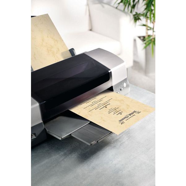 Kopieringspapper Sigel Marmor/Marble Beige (T1 081) A4 90g, 250 multifärg
