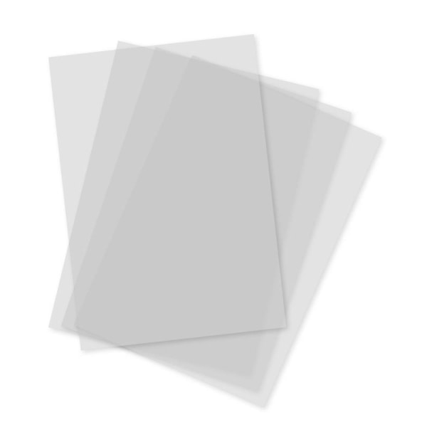 Ritpapper transparent, Tracingpapper 90/95g, A4, 50 ark Transparent