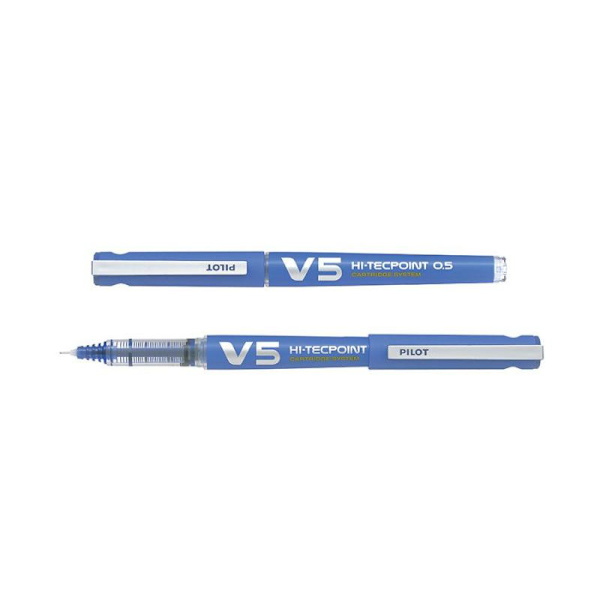 Pilot BXC-V5-L Hi-Tecpoint V5 Cartridge System 0.5 Blå 1/fp Blå
