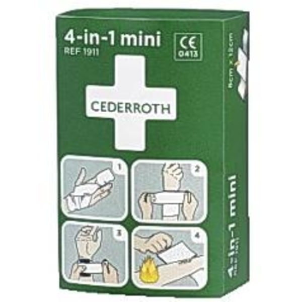 Blodstoppare 4-in-1 Mini blodstoppare Cederroth (1911) multifärg