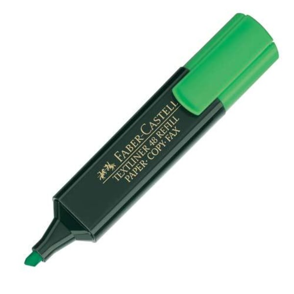 Överstrykningspenna Faber-Castell Textliner 48 Grön 1/fp Grön