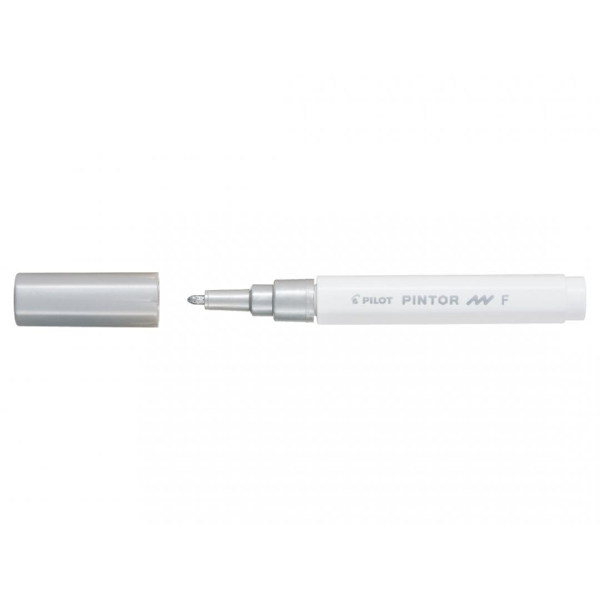 Märkpenna Pilot Pintor Marker Fine 2,9mm (1,0mm), Silver Silver