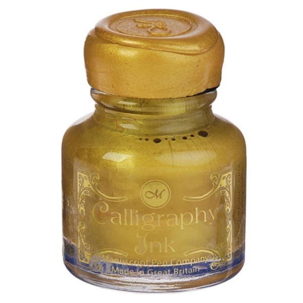 Kalligrafibläck Manuscript Calligraphy Ink, 30ml, Gold (Guld) Guld