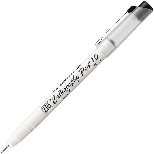 Kalligrafipennor Zig Calligraphy Pen PC, Svart, 3 bredder/fp Svart