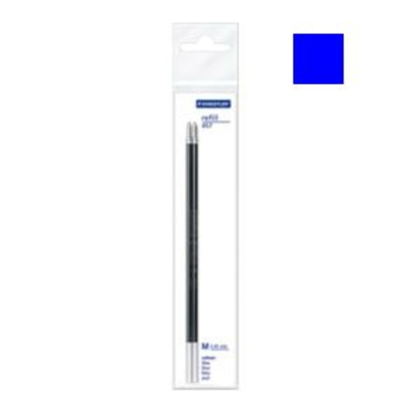 Kulspetspatron/refill Staedtler 457 M-3 Medium Blå 2/fp Blå