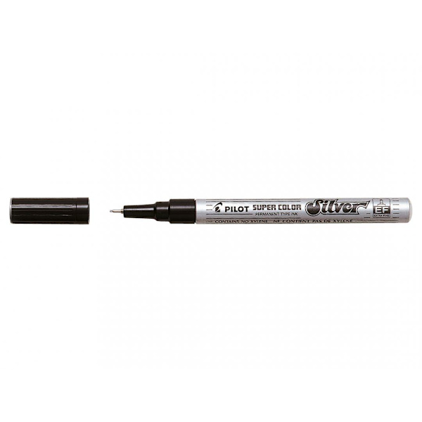 Dekorpenna / märkpenna Pilot Super Color SC-S-EF Extra Fine Silv Silver