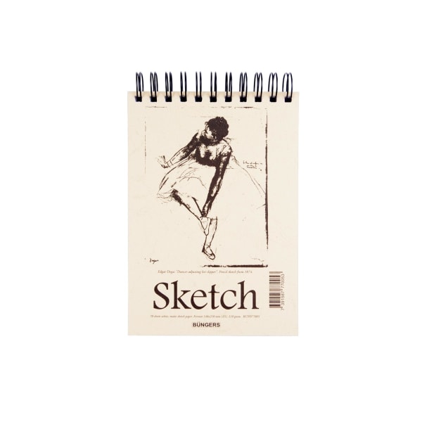 Skisset: Skissblock spiral A5 + Pennset Faber-Castell Sketch Set multifärg