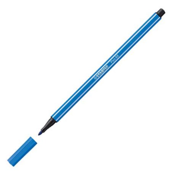 Fiberspetspenna Stabilo Pen 68 Mörkblå (41) 1/fp Mörkblå
