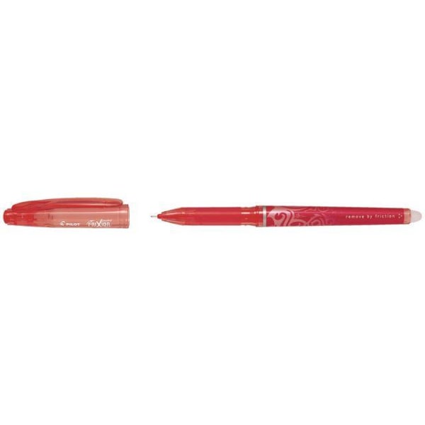 Rollerball Pilot Frixion POINT (Hi-tec), raderbart bläck, Röd Röd