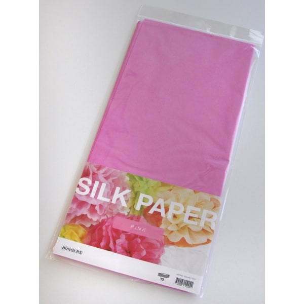 Silkespapper 50x70cm (Mörkblå-Gul-Rosa) 3 färger x 10 ark/fp multifärg