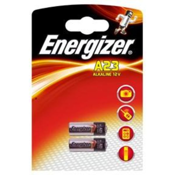 Batteri Energizer Alkaliskt A23/E23A Alkaline Power 12V, 2/fp multifärg