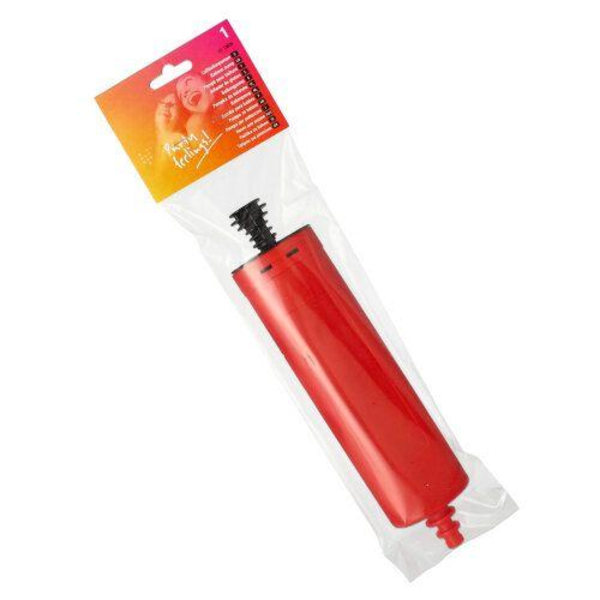 Ballongpump, manuell, 26x 6cm, 1/fp (färg kan variera) multifärg