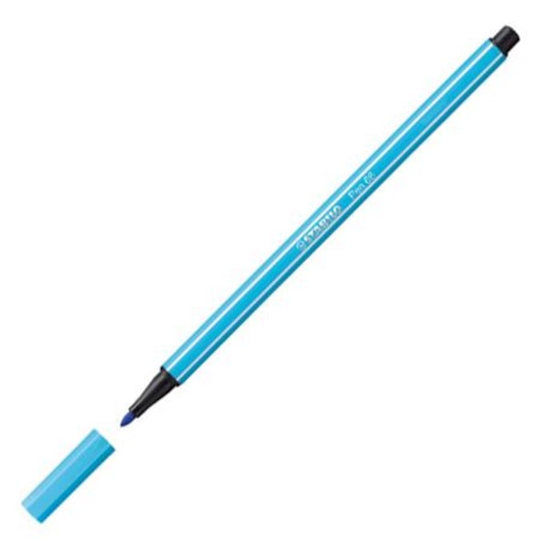 Fiberspetspenna Stabilo Pen 68 Himmelsblå (57) 1/fp Blå