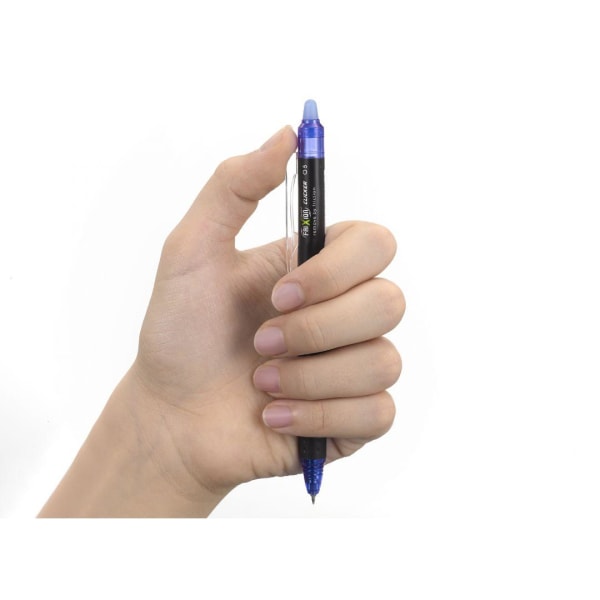 Rollerball Pilot Frixion POINT Clicker, raderbart bläck, Svart Svart