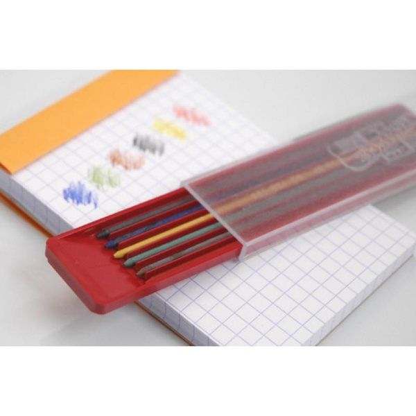 Ritstift/Färgstift Koh-I-Noor (4301 6) 2,0mm 6 färger/fp multifärg