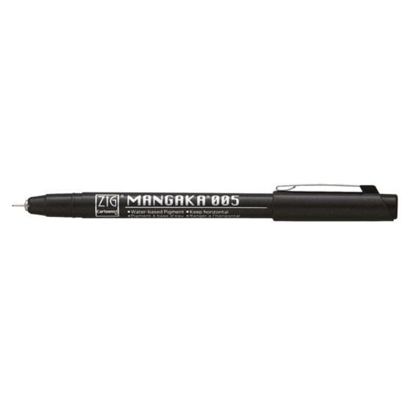 Fineliner Zig Kuretake Mangaka (CNM-005-010) Svart 0,05 mm Svart
