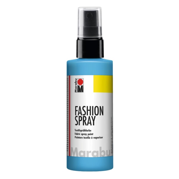 Textilfärg sprayflaska Marabu Fashion 100ml Himmelsblå (141) Ljusblå
