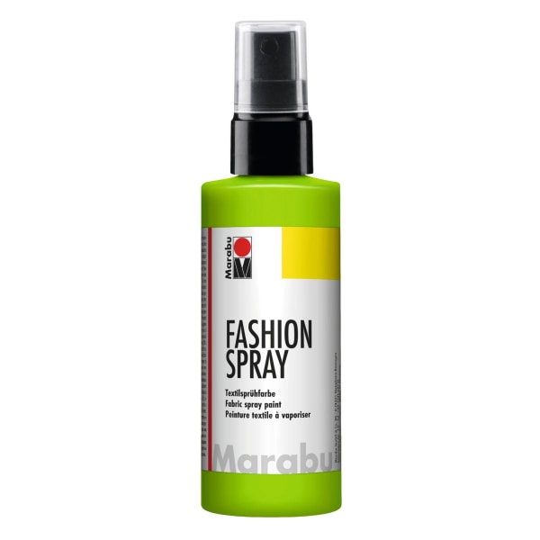 Textilfärg sprayflaska Marabu Fashion 100ml Reseda/ljusgrön 061 Ljusgrön