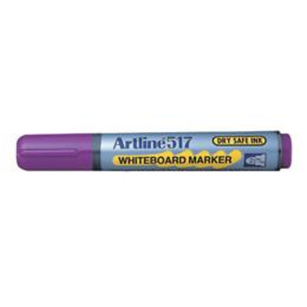 Whiteboardpennor Artline EK-517 Rund spets, Lila 1/fp Lila