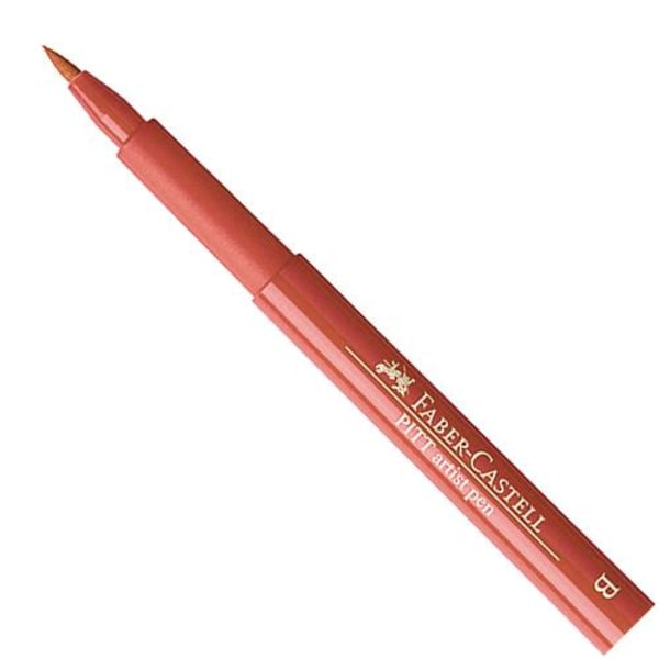 Faber-Castell PITT Artist pen brush Medium Flesh (131) 1/fp Röd