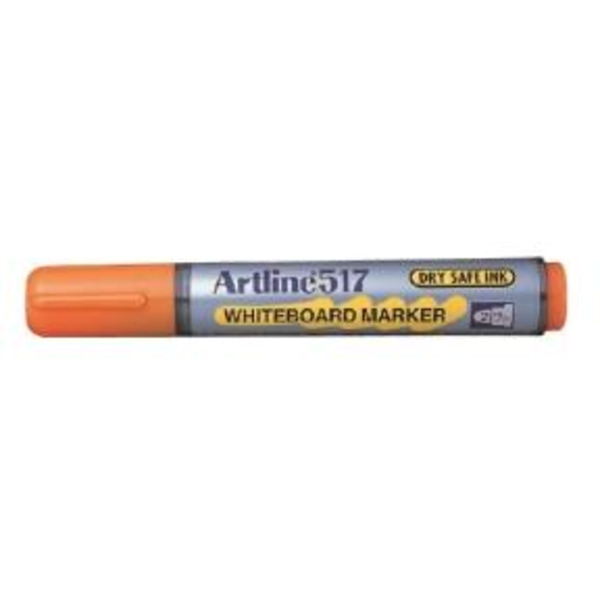 Whiteboardpennor Artline EK-517 Rund spets, Orange 1/fp Orange