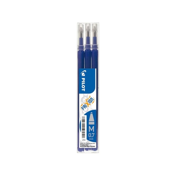 Kulpenna (3) + Överstrykingspenna (1), Frixion raderbar+3 refill multifärg