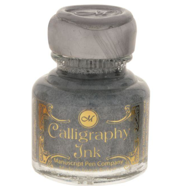 Kalligrafibläck Manuscript Calligraphy Ink, 30ml, Silver Silver