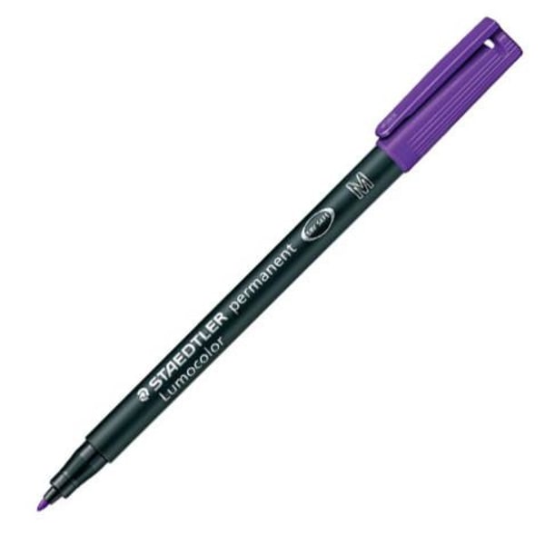 Märkpenna Staedtler Lumocolor permanent pen 317-6 Medium Violett Lila