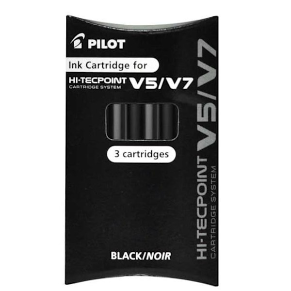 Patron Pilot BXS-IC-B-S3 Hi-Tecpoint V5/V7 refillable Svart 3/fp Svart