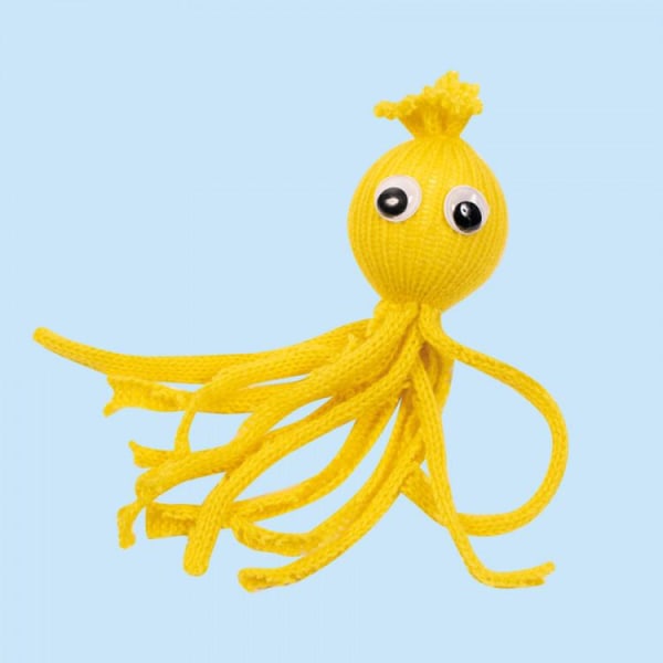 Tubstickad väv, bredd: 3cm, längd: 10m lång, Gul Gul