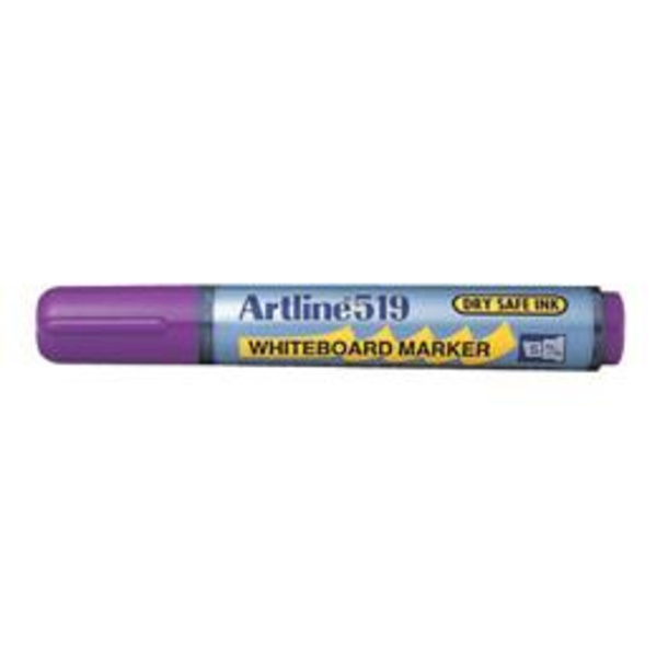 Whiteboardpennor Artline EK-519 Snedskuren spets, Lila 1/fp Lila