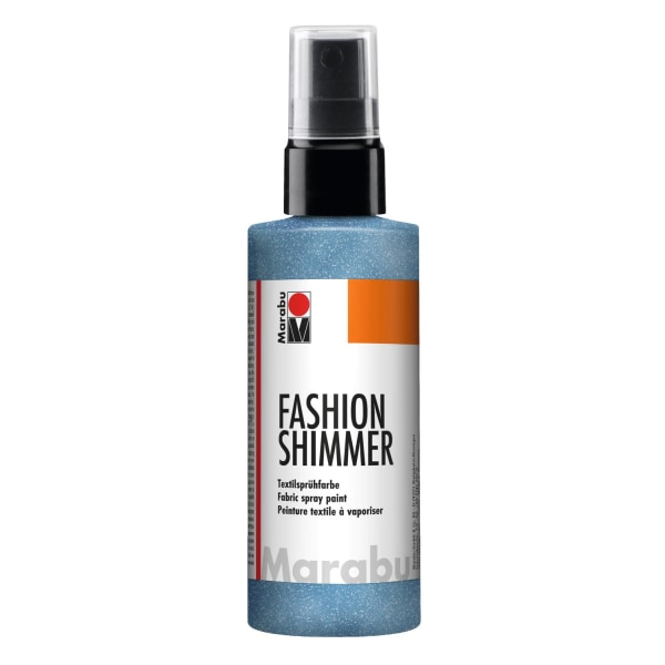 Textilsprayfärg Fashion Shimmer Spray 100ml Himmelsblå Blå