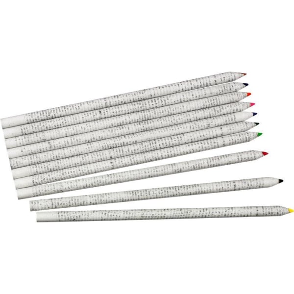 Färgpennor Linex Earth Colour av 100% återvunna tidningar 10/fp multifärg