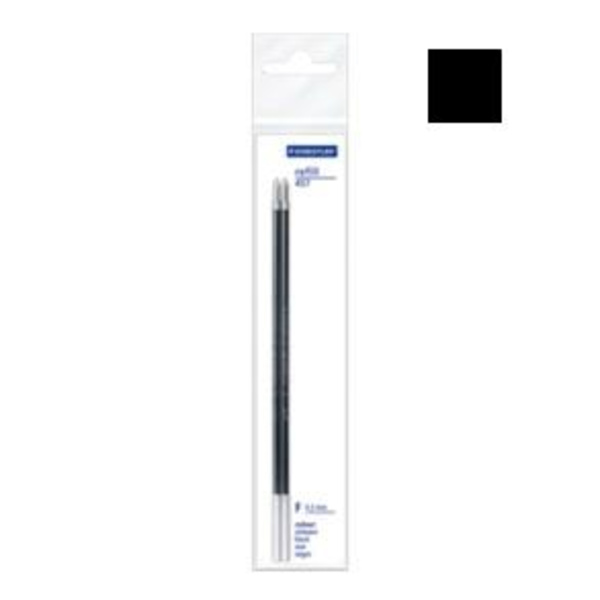 Kulspetspatron/refill Staedtler 457 F-9 Fine Svart 2/fp Svart