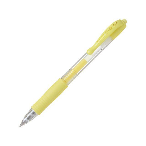 Gelpenna Pilot G-2 07 Neon 4 färger/fp (Gul/Rosa/Orange/Grön) multifärg